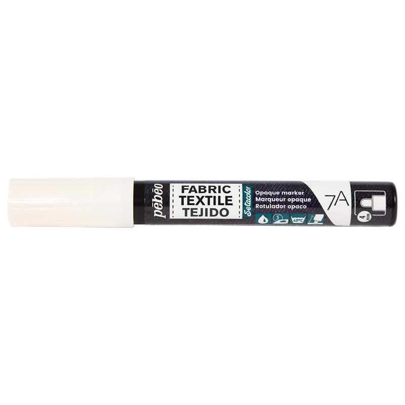 7A OPAQUE MARKER 4 MM WHITE