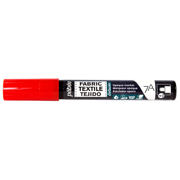 7A MARQUEURS OPAQUES 4 MM - ROUGE