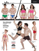 Jalie Pattern 3242 - Underwear for men, women and children