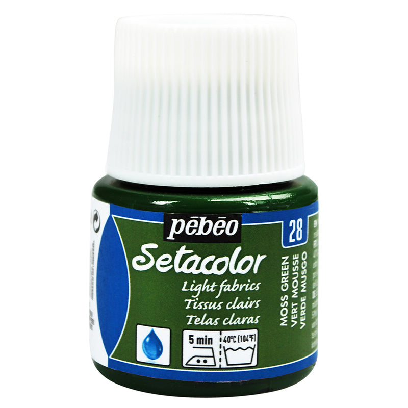 SETACOLOR LIGHT FABRICS 45 ML MOSS GREEN