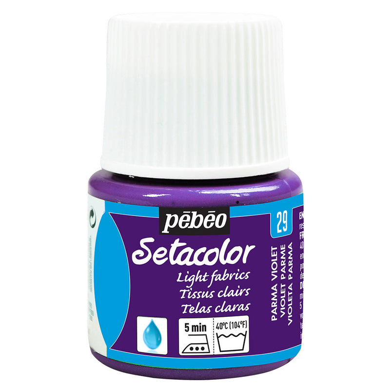 SETACOLOR TISSUS CLAIR 45 ML VIOLET PARME