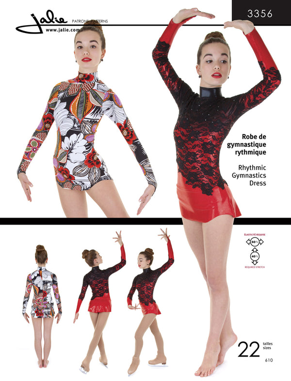 Jalie Pattern 3356 - Rhythmic gymnastics dress