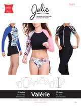Jalie Pattern 3668 - VALERIE Swim Shirt / Rashguard