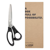 LDH 9" Pinking Shears - Black Plastic Handles