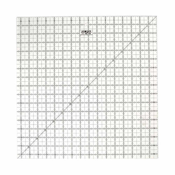 OLFA QR-16S - 16½" Règle carrée en acrylique givré