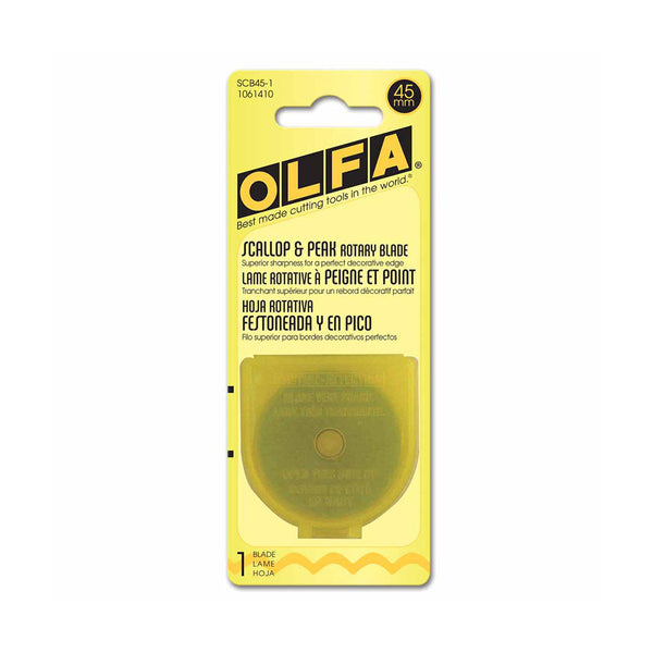 OLFA SCB45-1 - Stainless Steel Scallop Blade - 1pc
