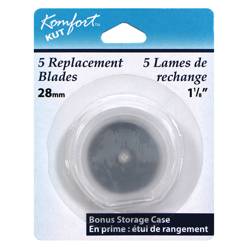 KOMFORT KUT Replacement Straight Blades (5PC) - 28mm (1")