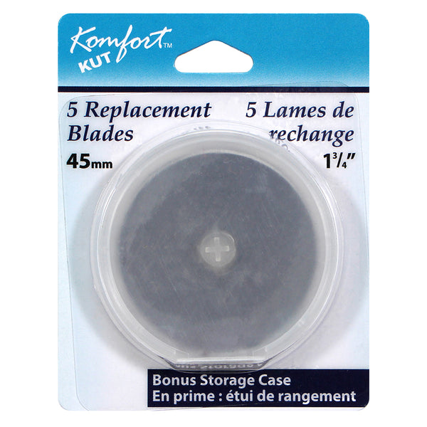 KOMFORT KUT Replacement Straight Blades (5PC) - 45mm (1¾")