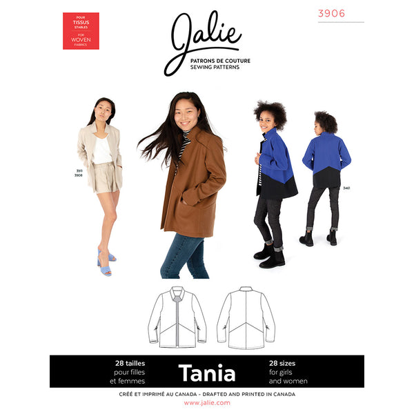 Jalie Pattern 3906 - TANIA Coatigan