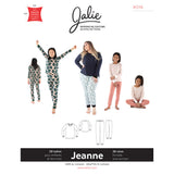 Patron Jalie - 4016 Pyjama deux pièces en tricot JEANNE