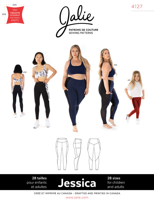 JESSICA Leggings with side pocket