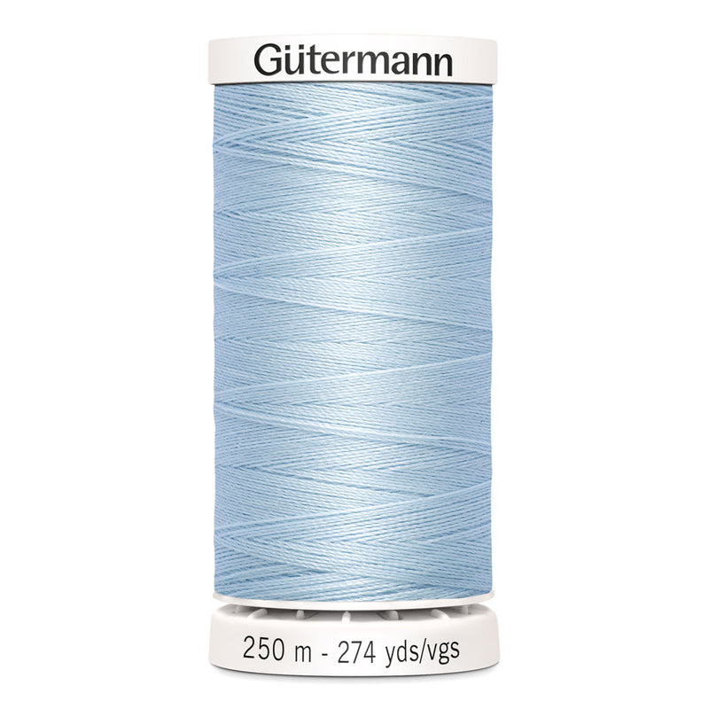 Fil tout usage GÜTERMANN 250m Bleu Écho