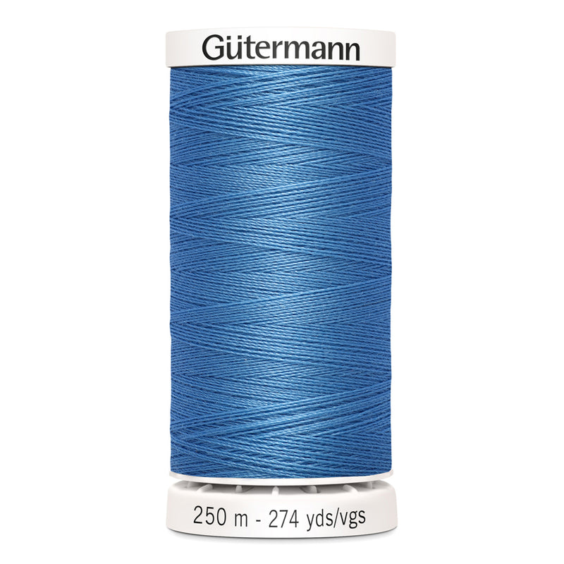 Fil tout usage GÜTERMANN 250m Bleu Français