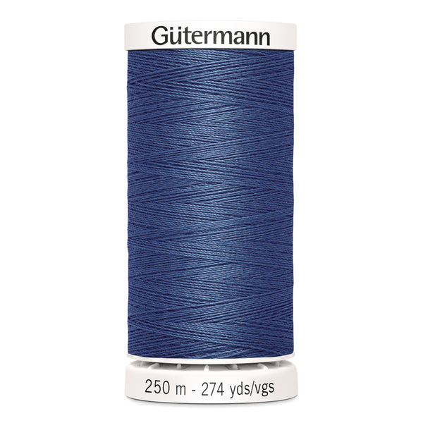 Fil tout usage GÜTERMANN 250m Bleu Pierre