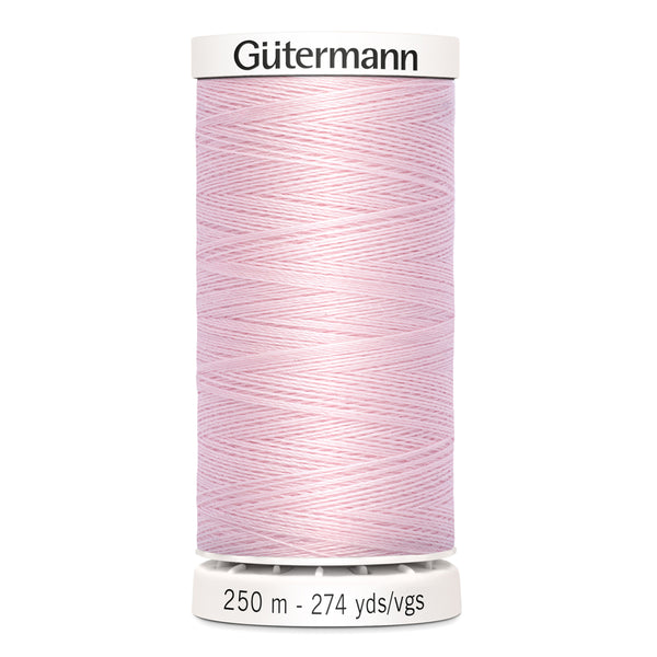 Fil tout usage GÜTERMANN 250m Rose Päle