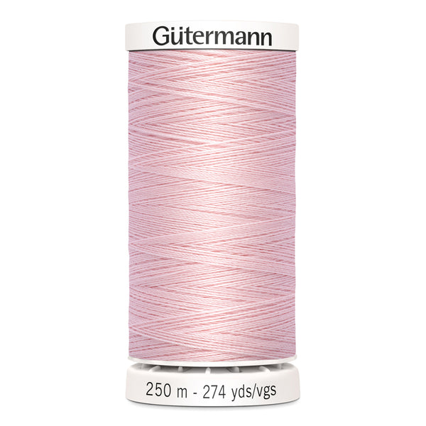 Fil tout usage GÜTERMANN 250m Rose Pétale