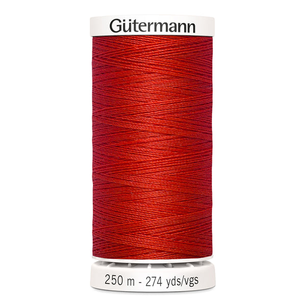 Fil tout usage GÜTERMANN 250m Rouge Flamme