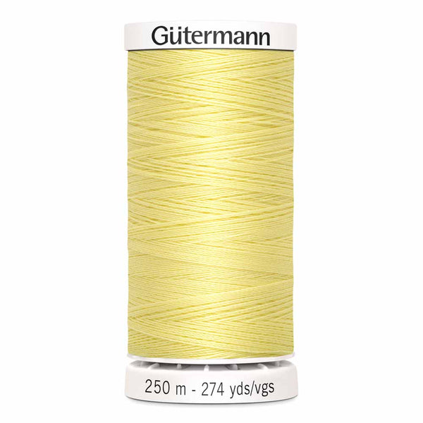 Fil tout usage GÜTERMANN 250m Crème