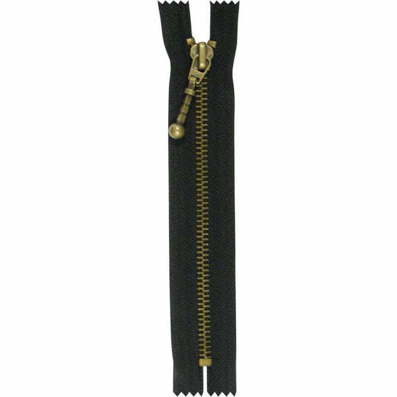 COSTUMAKERS Fashion Closed End Zipper 15cm (6") - Black - 1746