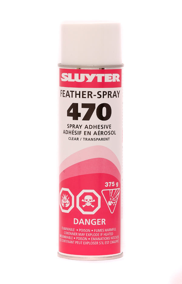 Sluyter 470 Feather Spray Adhesive