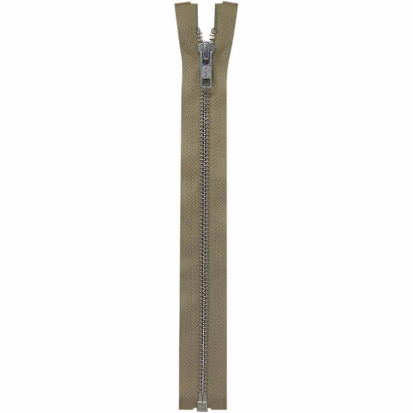 COSTUMAKERS Activewear One Way Separating Zipper 25cm (10") - Light Beige - 1750
