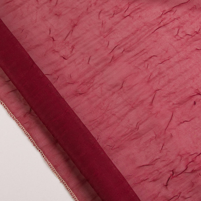 9 x 9 inch Home Decor Fabric - Alendel - Wide width sheer Delia - Burgundy