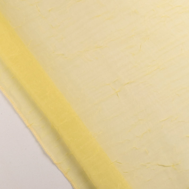 9 x 9 inch Home Decor Fabric - Alendel - Wide width sheer Delia - Sunshine