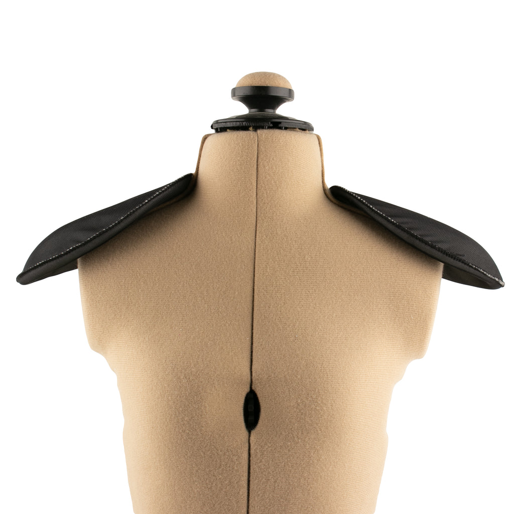 Dolman Sleeve Shoulder Pads Style #SP4002 Black