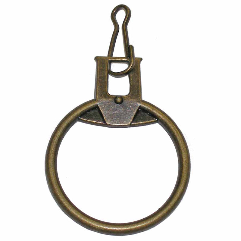 COSTUMAKERS Tirette-anneau de fermeture à glissière avec crochet antique - or