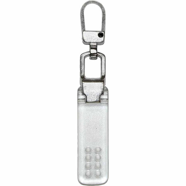 COSTUMAKERS Zipper Pull Rectangle - Clear