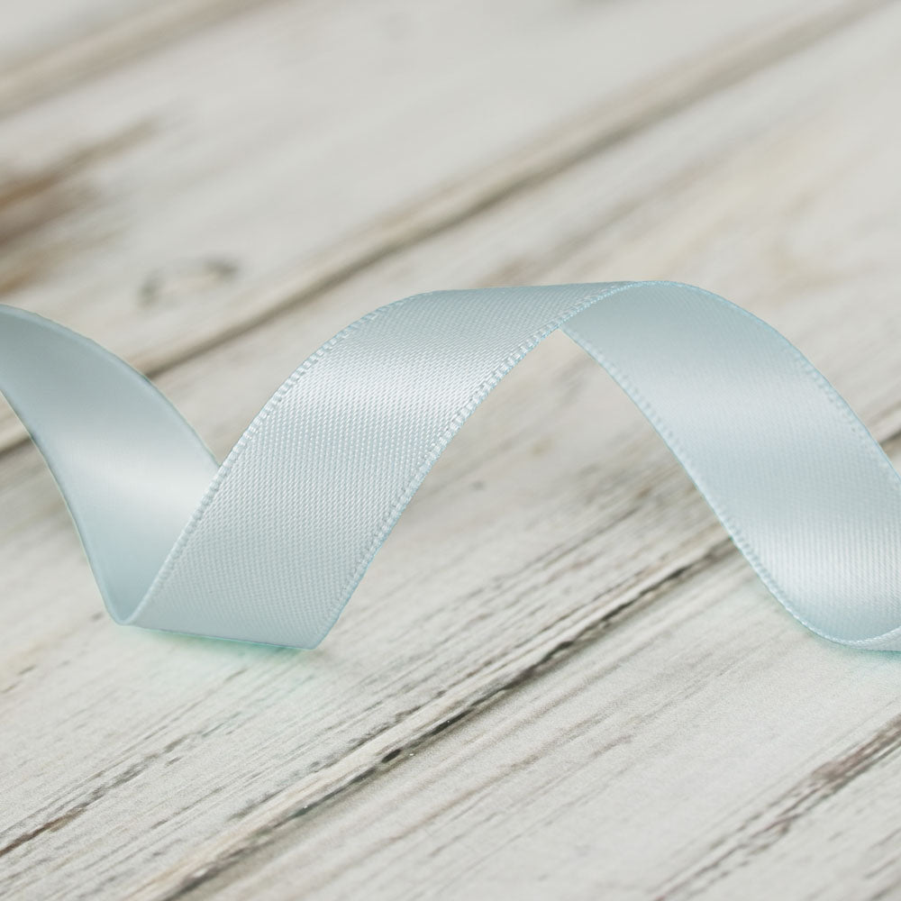 16mm Double Faced Satin Ribbon - Light Blue – Fabricville