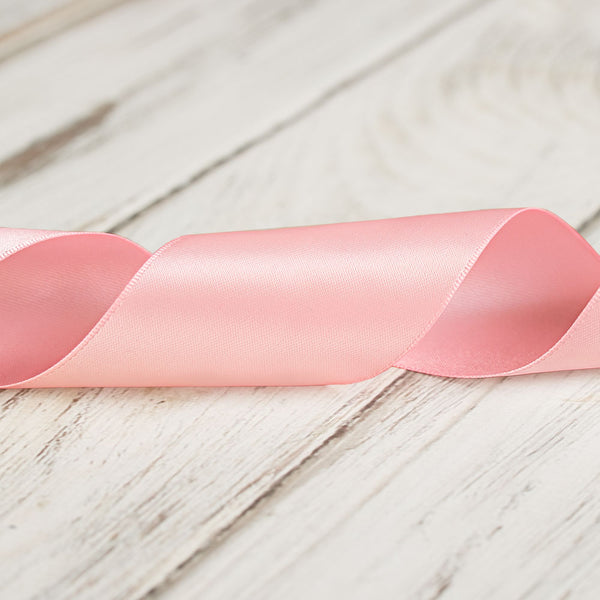 50mm Double Faced Satin Ribbon - Light Pink