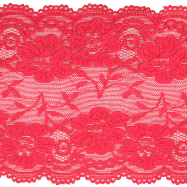 Red Lace Fabric 