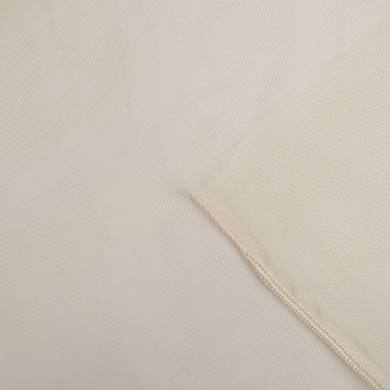 Tissu décor maison - Voile Designer - Grande largeur Grant - Duvet Blanc