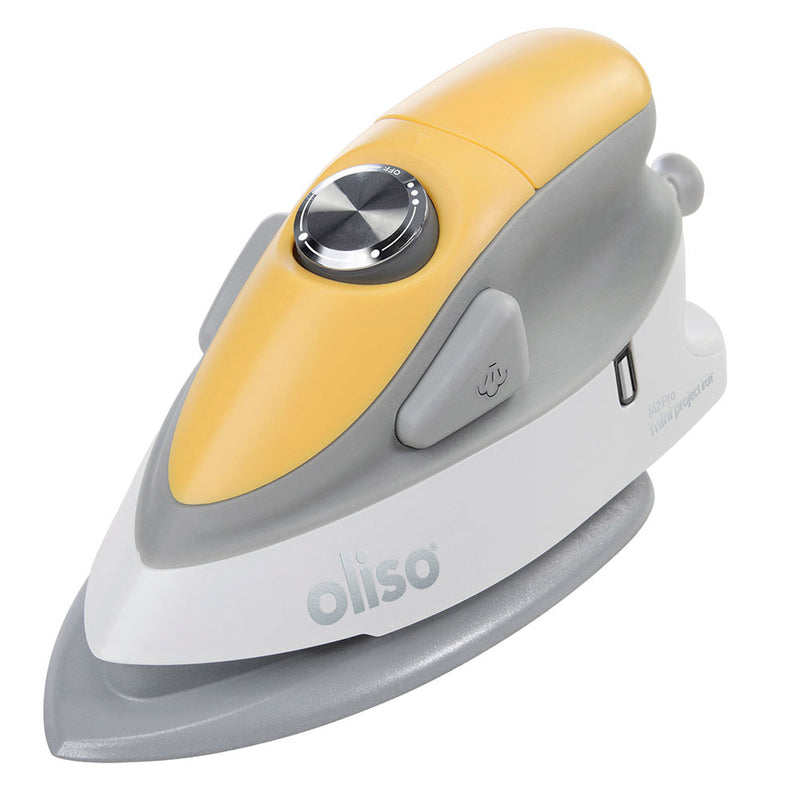  Oliso M2 Mini Project Steam Iron with Solemate - for Sewing,  Quilting, Crafting, and Travel