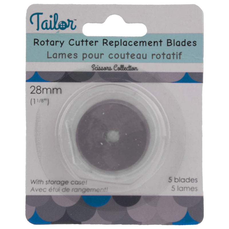 Tailor Replacement Blade Rotary Cutter with box 28mm