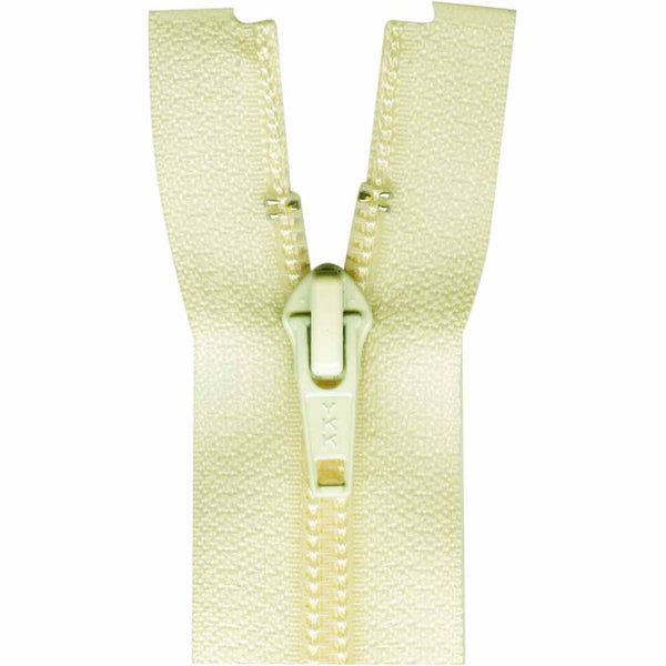 COSTUMAKERS Activewear One Way Separating Zipper 23cm (9") - Cream - 1760