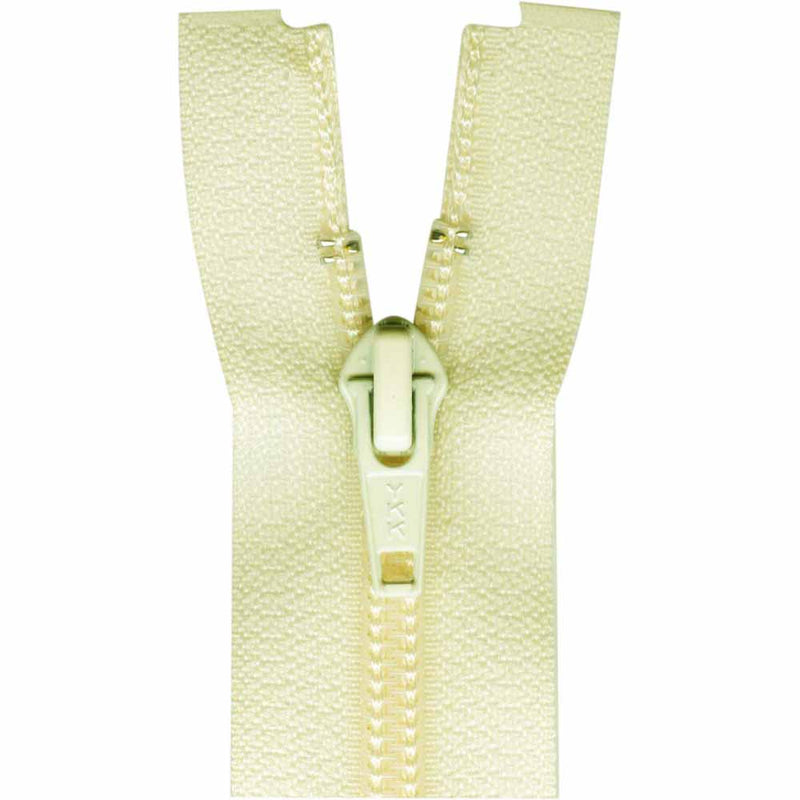 COSTUMAKERS Activewear One Way Separating Zipper 23cm (9") - Cream - 1760