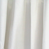 Tissu décor maison - Canevas uni Blanc