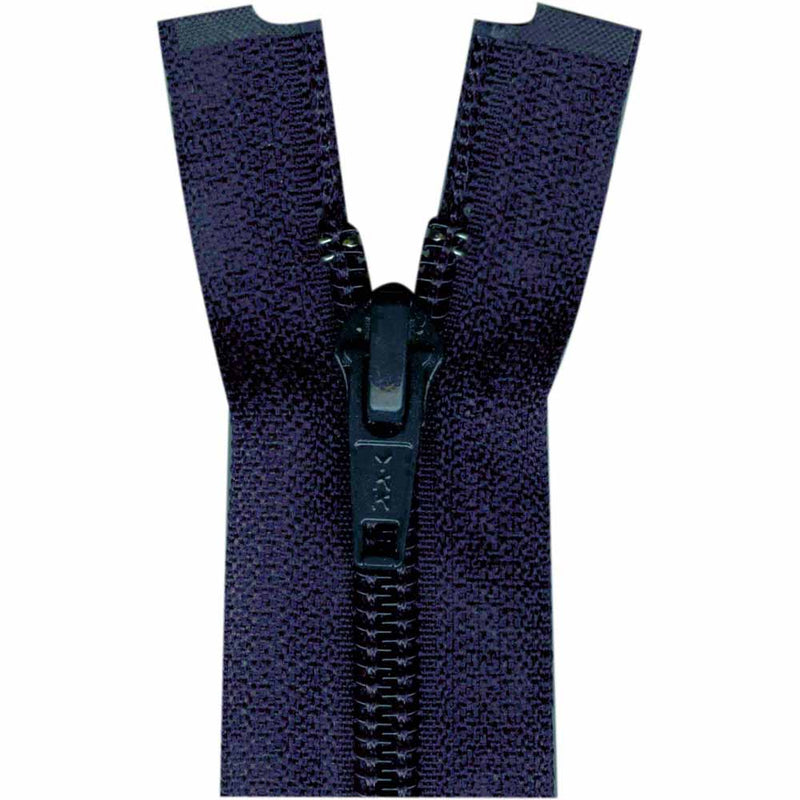 COSTUMAKERS Activewear One Way Separating Zipper 35cm (14") - Navy - 1764