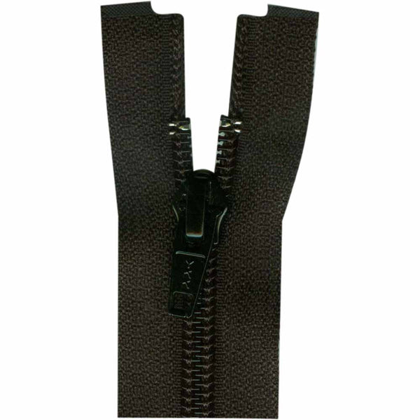 COSTUMAKERS Activewear One Way Separating Zipper 50cm (20") - Black - 1760
