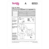 BURDA - 6053 Cardigan à encolure ronde