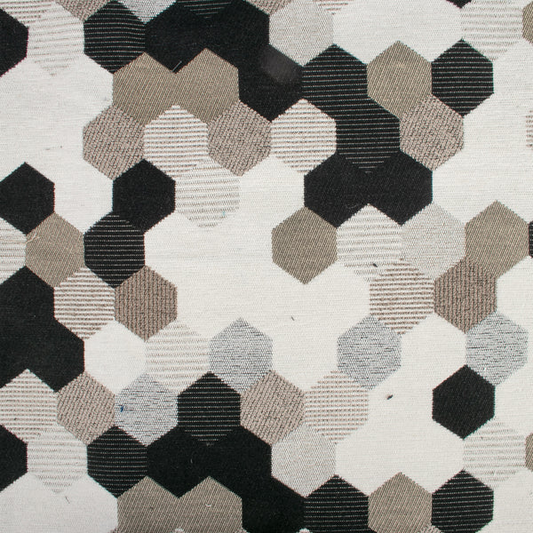 9 x 9 inch Fabric Swatch - Home Decor Fabric - URBAN LOFT - Owen - Black