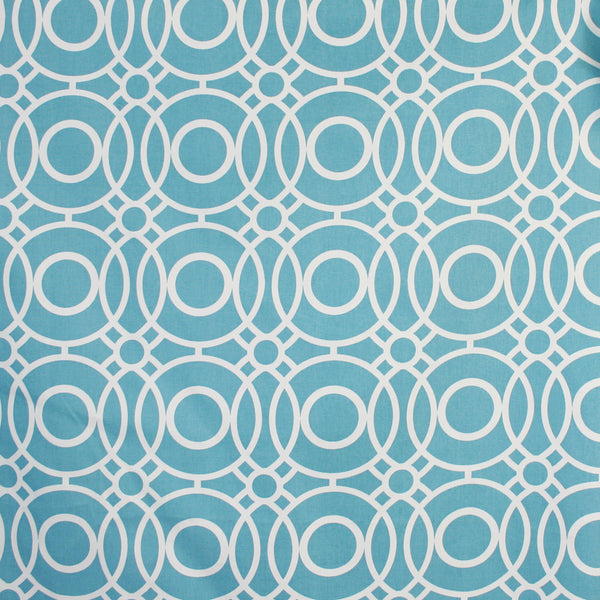 Home Decor Fabric - Illinois - Trellis Aqua