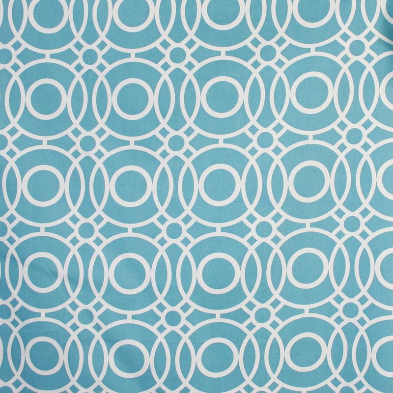 Home Decor Fabric - Illinois - Trellis Aqua