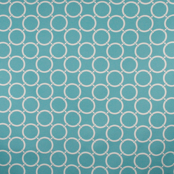 Home Decor Fabric - Illinois - Maritime Anchor II Aqua