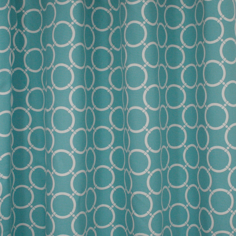 Home Decor Fabric - Illinois - Maritime Anchor II Aqua
