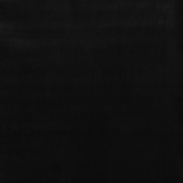 9 x 9 po échantillon de tissu - Tissu décor maison - Les essentiels - Velours luxe - Noir