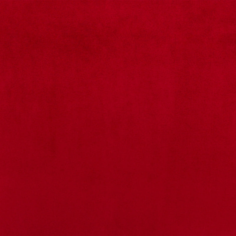 9 x 9 po échantillon de tissu - Tissu décor maison - Les essentiels - Velours luxe - Rouge