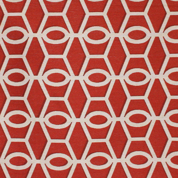 9 x 9 inch Home Decor Fabric - Iowa - Annalise - Rust